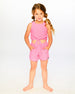 Terry Tank Top With Shorts Set Pink - H30OG13_3H186