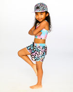 Swim Shorts Black Leopard Print - H30OG32_3H145