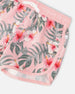 Swim Shorts Pink Hibiscus Print - H30OG33_3H152