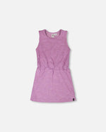 Terry Cloth Beach Dress Lilac - H30OG87_3H185