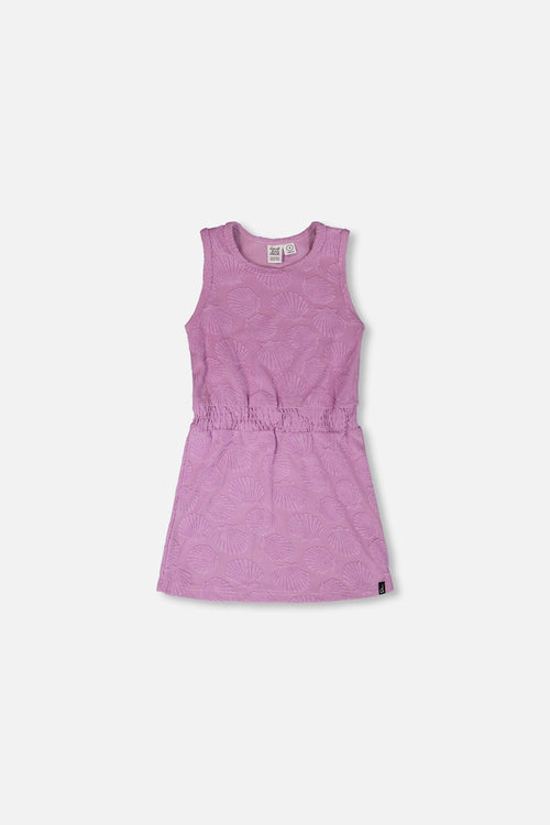 Terry Cloth Beach Dress Lilac - H30OG87_3H185
