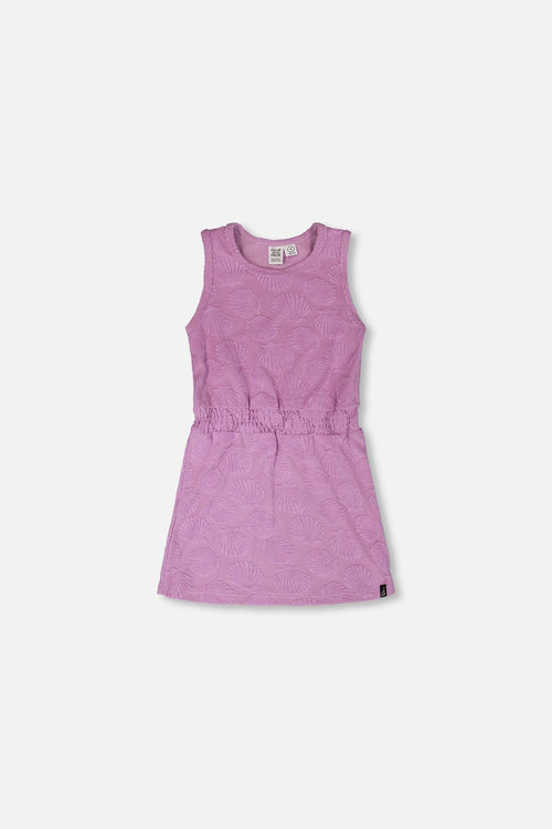 Terry Cloth Beach Dress Lilac - H30OG87_3H185