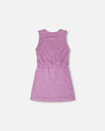 Terry Cloth Beach Dress Lilac - H30OG87_3H185