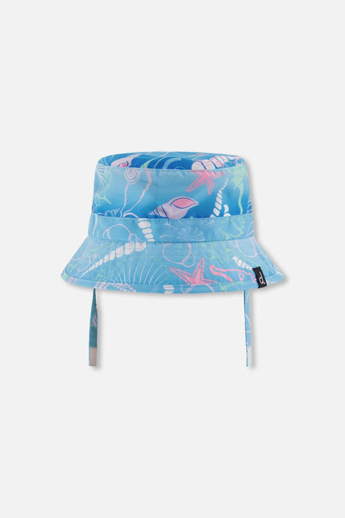 Beach Hat Blue Shell Print - H30OGC_3H153