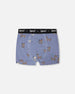Organic Cotton Boxer Blue Dog Print - H30PB60_3H091