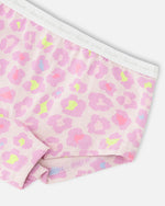 Organic Cotton Boyshort Panty Purple Animal Print - H30PG60_3H097