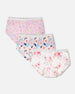 Printed Boyshort Panties (Pack Of 3) In Organic Cotton - H30PG61_3H092
