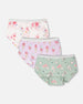 Boyshort Panties (Pack Of 3) Printed Organic Cotton - H30PG61_3H093