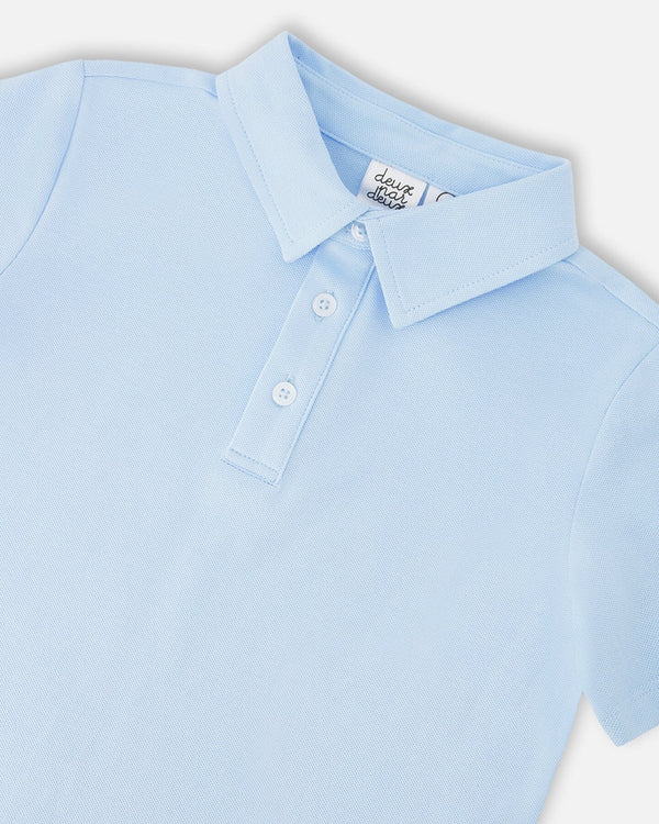 Polo T-Shirt Pale Blue - H30R65_04280