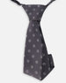 Neck Tie Black Printed Smiles - H30RCR_3H212