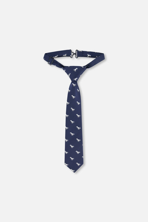 Neck Tie Blue Dino Print - H30RCR_3H213