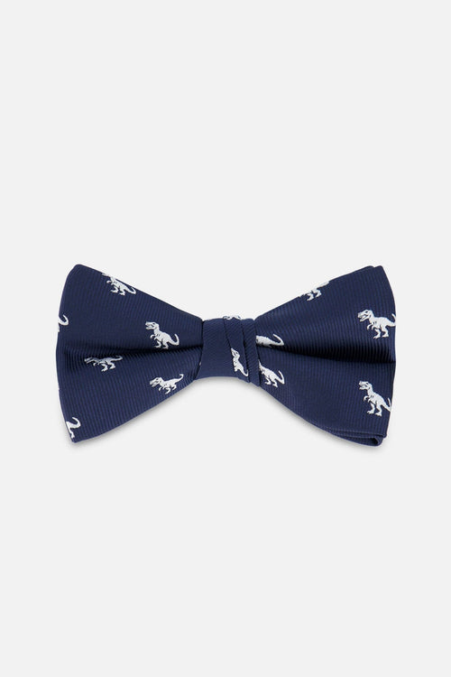 Bow Tie Blue Dino Print - H30RNP_3H213