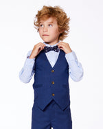 Bow Tie Blue Dino Print - H30RNP_3H213
