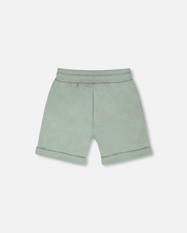 French Terry Shorts Mint Green - H30S27_03008