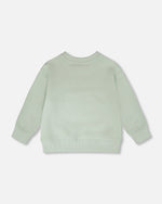 French Terry Sweatshirt Mint Green - H30S30_03260