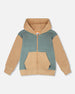 Hooded French Terry Cardigan Mint Green - H30S32_03008