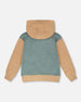 Hooded French Terry Cardigan Mint Green - H30S32_03008