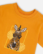 Organic Cotton Short Sleeve T-Shirt Orange - H30S70_02590