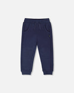 French Terry Pants Blue - H30T20_04840