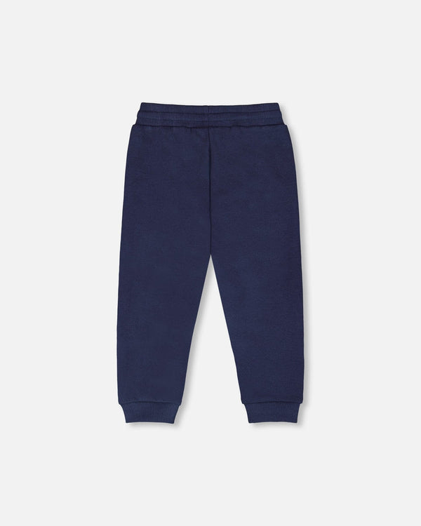 French Terry Pants Blue - H30T20_04840