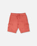 French Terry Shorts Brick - H30T27_06540
