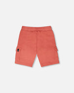 French Terry Shorts Brick - H30T27_06540