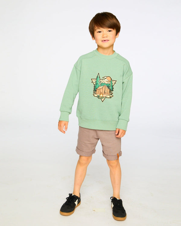 French Terry Shorts Taupe - H30U27_01490