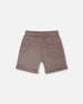 French Terry Shorts Taupe - H30U27_01490