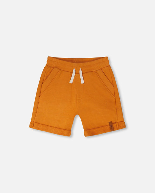 French Terry Shorts Orange - H30U27_02590