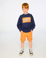 French Terry Shorts Orange - H30U27_02590