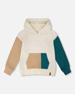 French Terry Hoodie Off-White - H30U33_01010