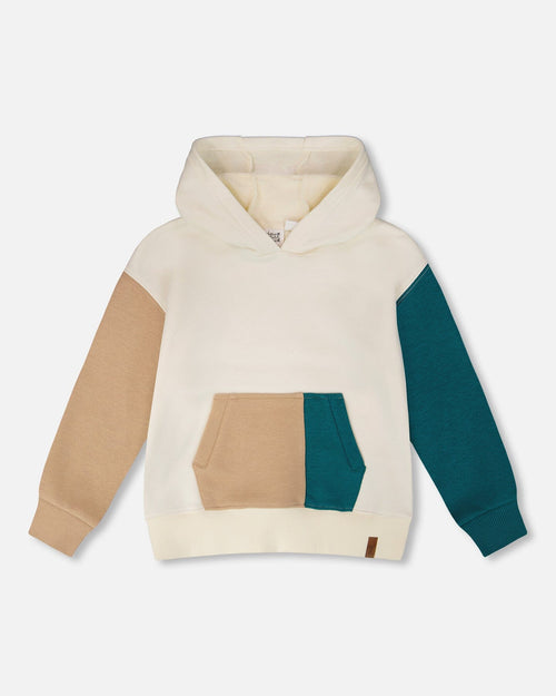 French Terry Hoodie Off-White - H30U33_01010