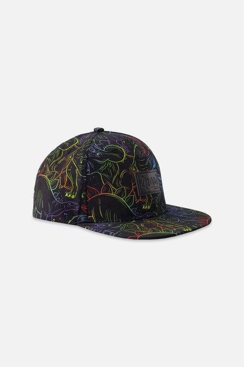 Cap Black Dinosaur Print - H30VBC_3H162
