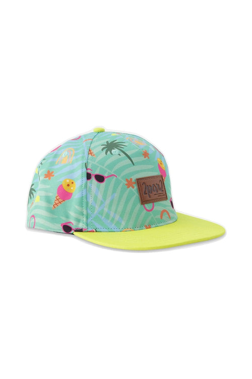 Cap Green Beach Print - H30VGC_3H147