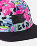 Cap Blue Floral And Leopard Print - H30VGC_3H155