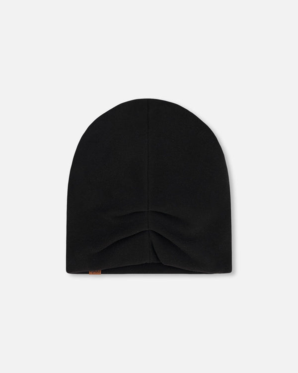 Stretch Jersey Beanie Black - H30W22_09990