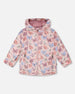 Mid-Season Jacket Pink Printed Butterflies - H30W32_3H007
