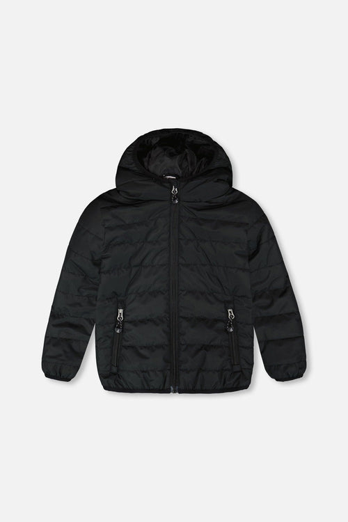 Quilted Mid-Season Jacket Black - H30W44_09990