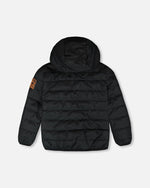 Quilted Mid-Season Jacket Black - H30W44_09990