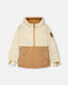 Mid-Season Jacket In Recycled Polyester Beige - H30W47_01850