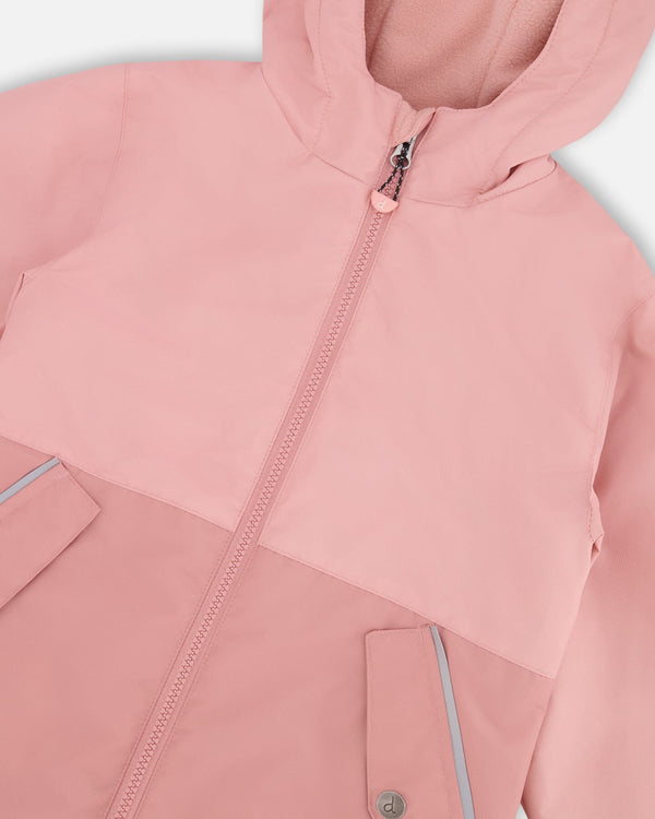 Mid-Season Jacket In Recycled Polyester Light Pink - H30W47_06003