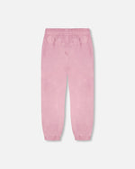 3-In-1 Two-Piece Mid-Season Outerwear Set Pink With Printed Butterflies - H30W53_3H007