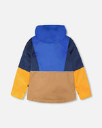 3-In-1 Two-Piece Mid-Season Outerwear Set Blue Colorblock - H30W56_04690