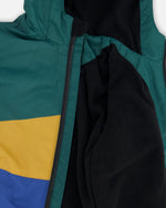 Insulated Two-Piece Mid-Season Outerwear Set Green, Yellow And Blue - H30W59S_03930