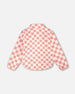 Sherpa Jacket Pink Checkerboard - H30W61_3H040