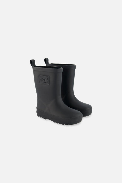 Rain Boots In Natural Rubber Black - H30WB10_09990