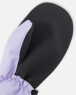 Mid-Season Mittens In Recycled Polyester Lavender - H30WM201_05002