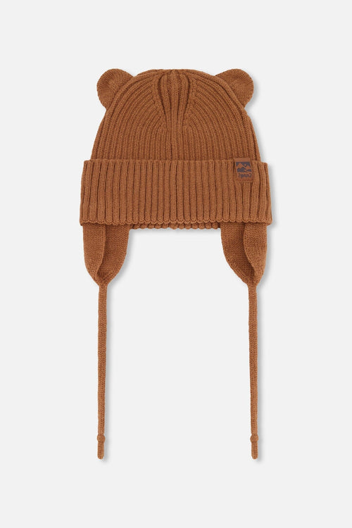Baby Knit Hat Brown - H30WT23_01730