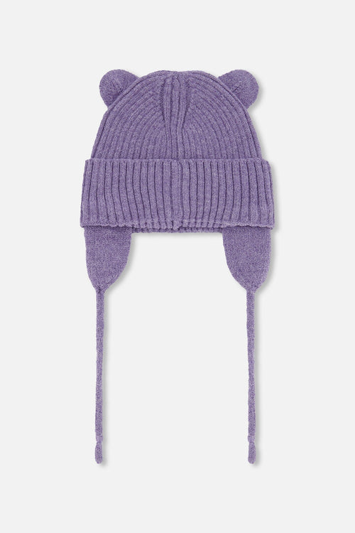 Baby Knit Hat Lavender - H30WT23_05002