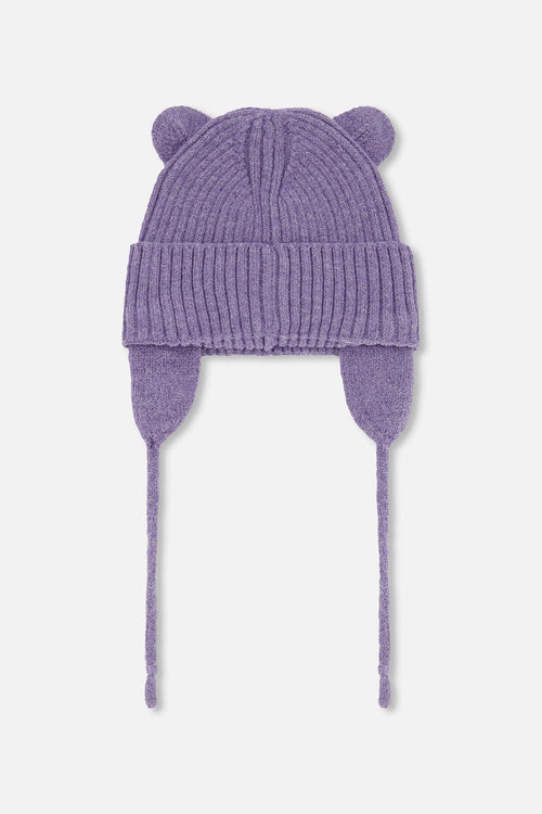 Baby Knit Hat Lavender - H30WT23_05002